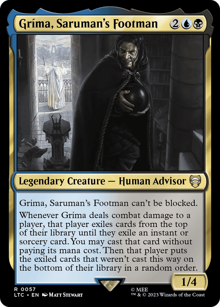 Grima Sarumans Footman