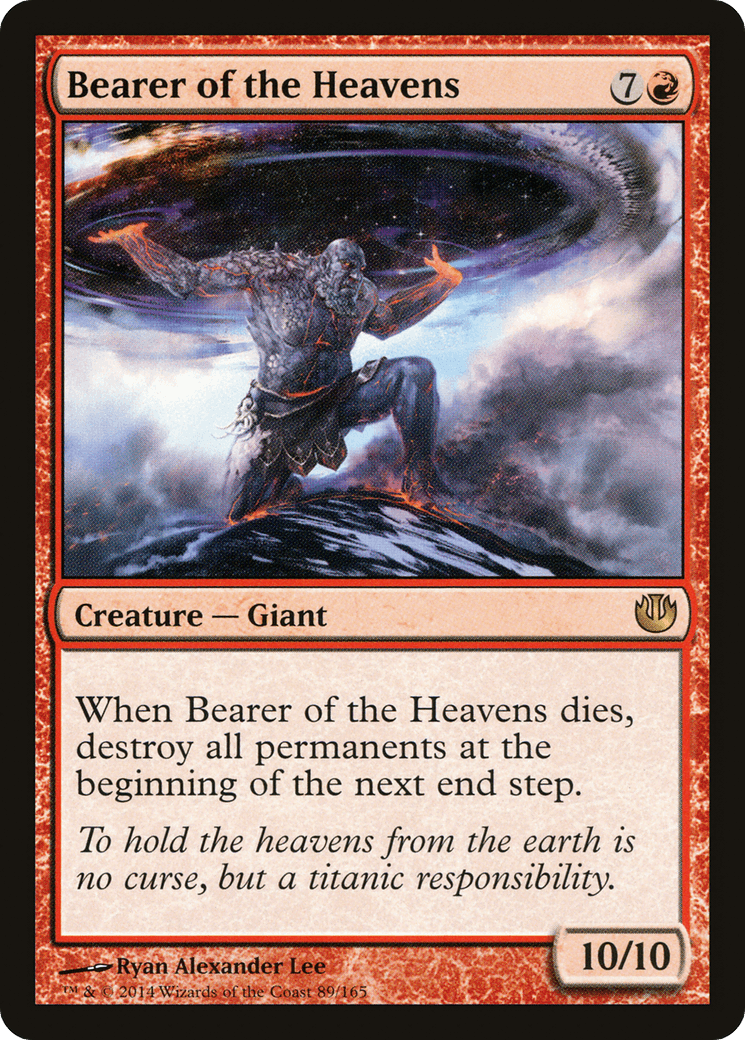 Bearer Of The Heavens