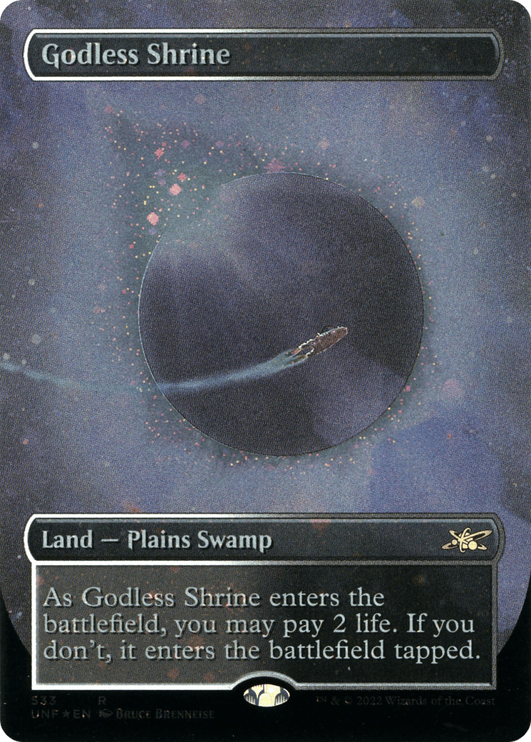 Godless Shrine (Borderless) (Galaxy Foil)