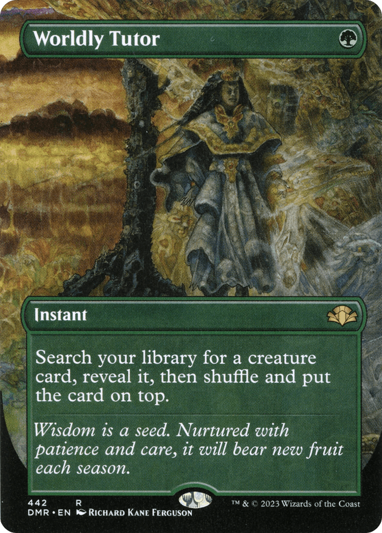 Worldly Tutor (Borderless)