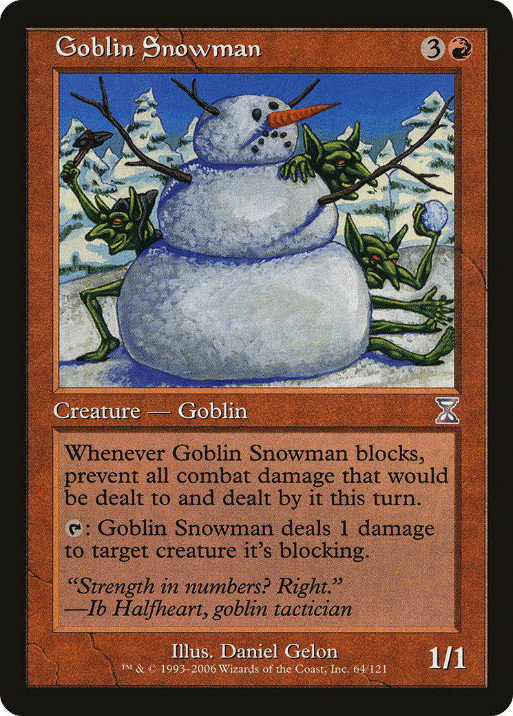 Goblin Snowman