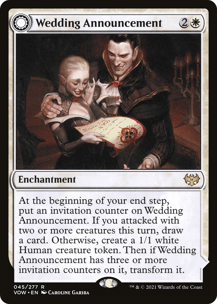 Wedding Announcement