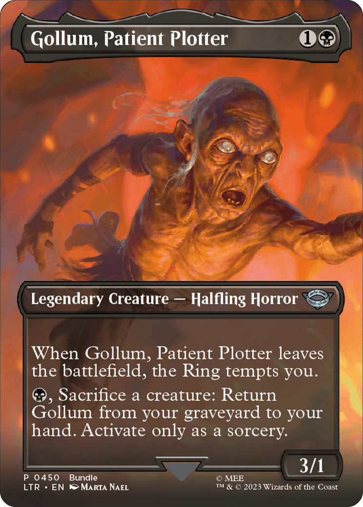 Gollum, Patient Plotter (Borderless) (LTR Bundle)