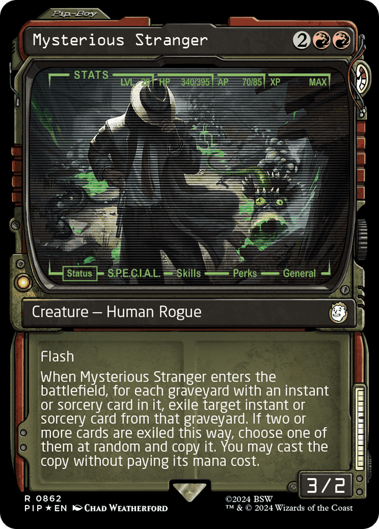 Mysterious Stranger (Showcase) (Surge Foil)