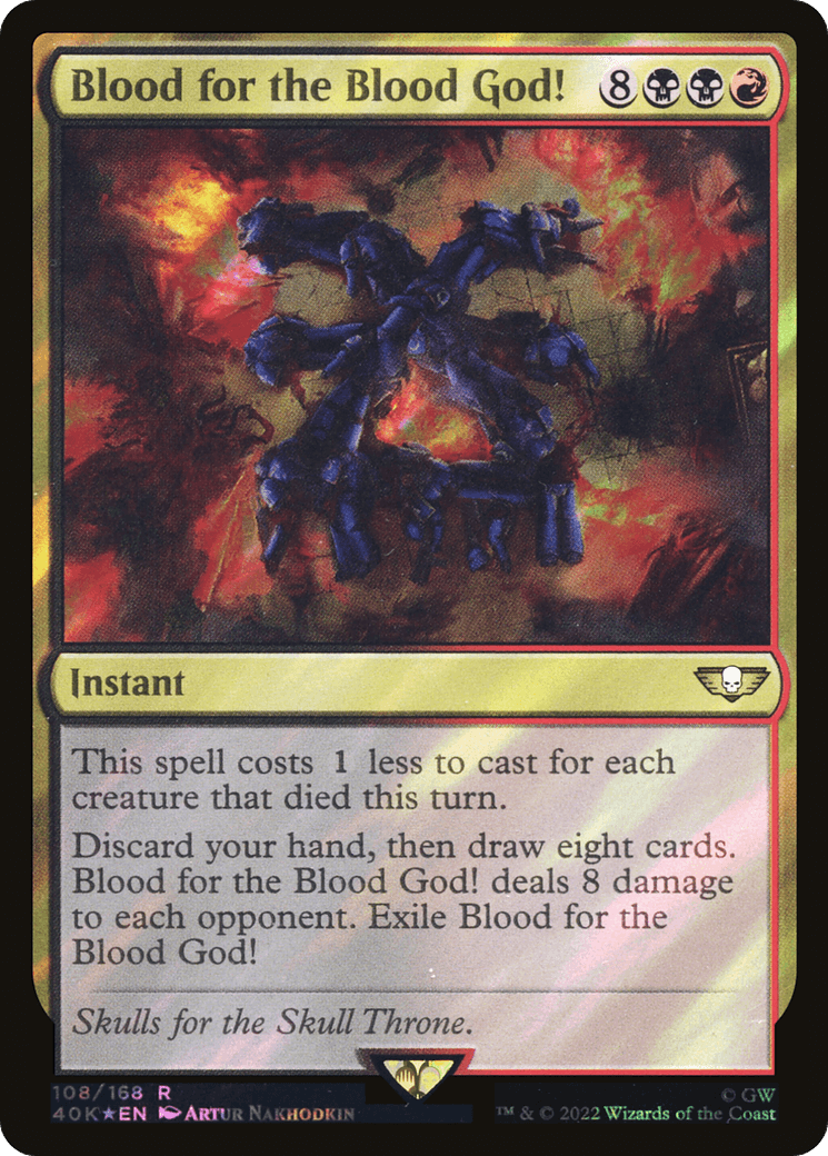 Blood for the Blood God! (Surge Foil)