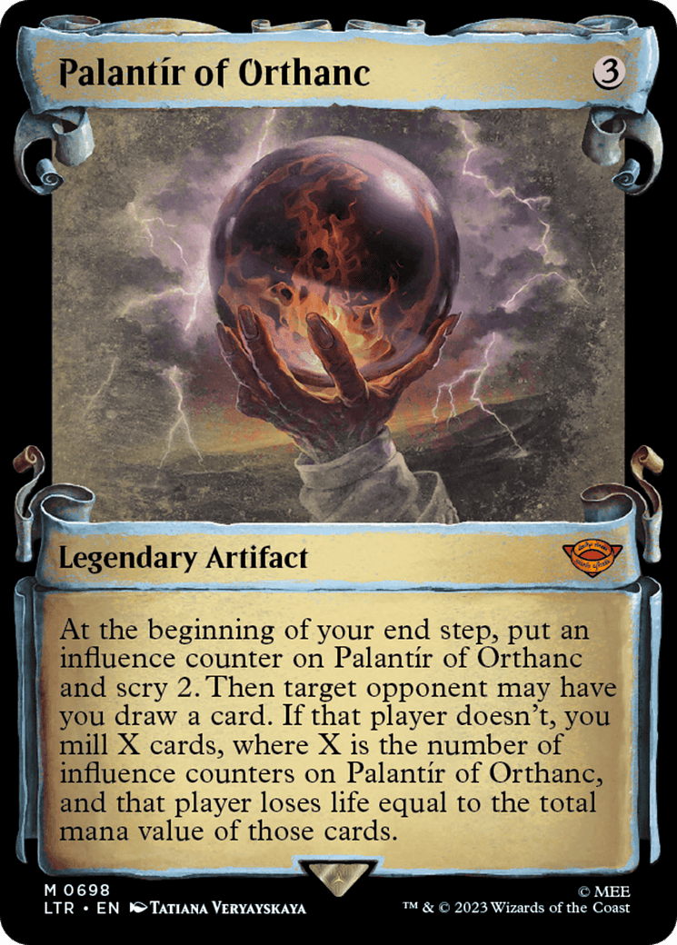 Palantir of Orthanc (Showcase Scrolls)