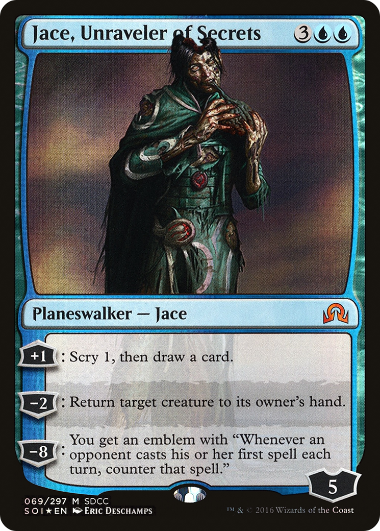 Jace, Unraveler of Secrets (SDCC 2016 Exclusive)