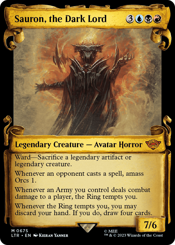 Sauron, the Dark Lord (Showcase Scrolls)