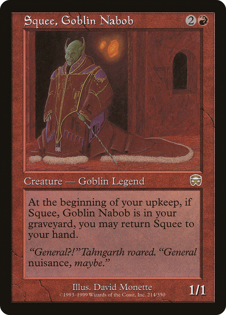 Squee, Goblin Nabob