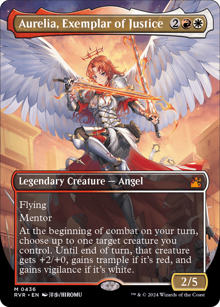 Aurelia, Exemplar of Justice (Anime Borderless)