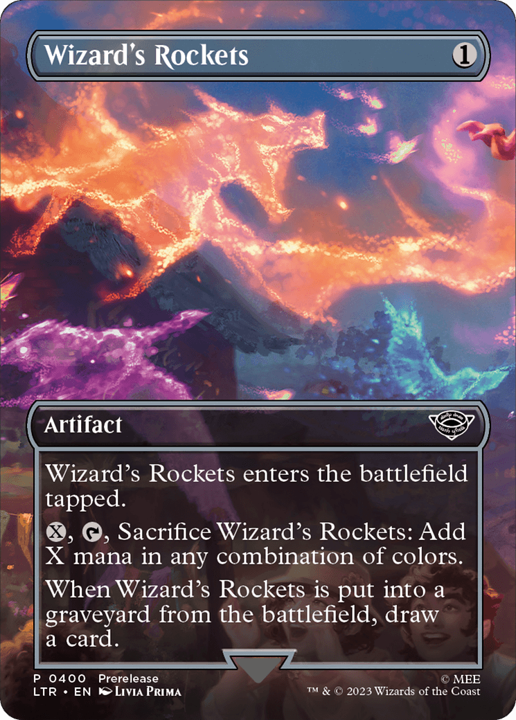 Wizard's Rockets (Borderless)