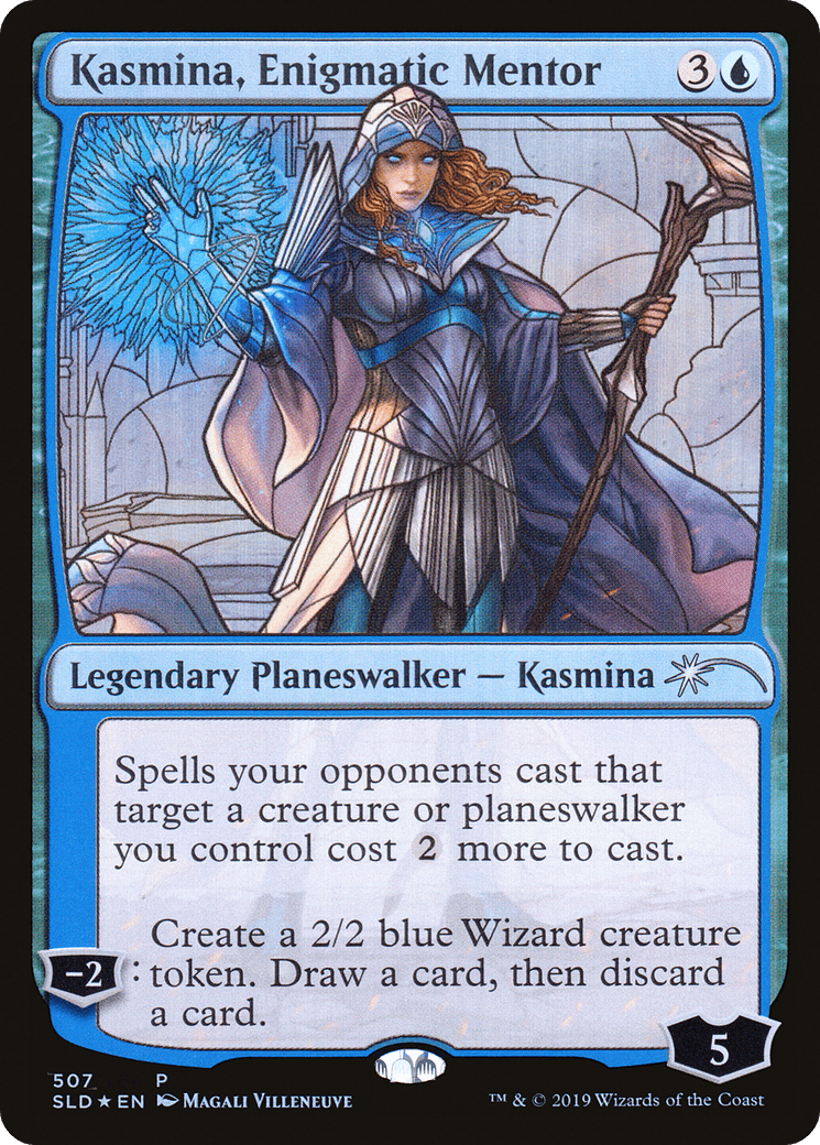 Kasmina, Enigmatic Mentor (Stained Glass)