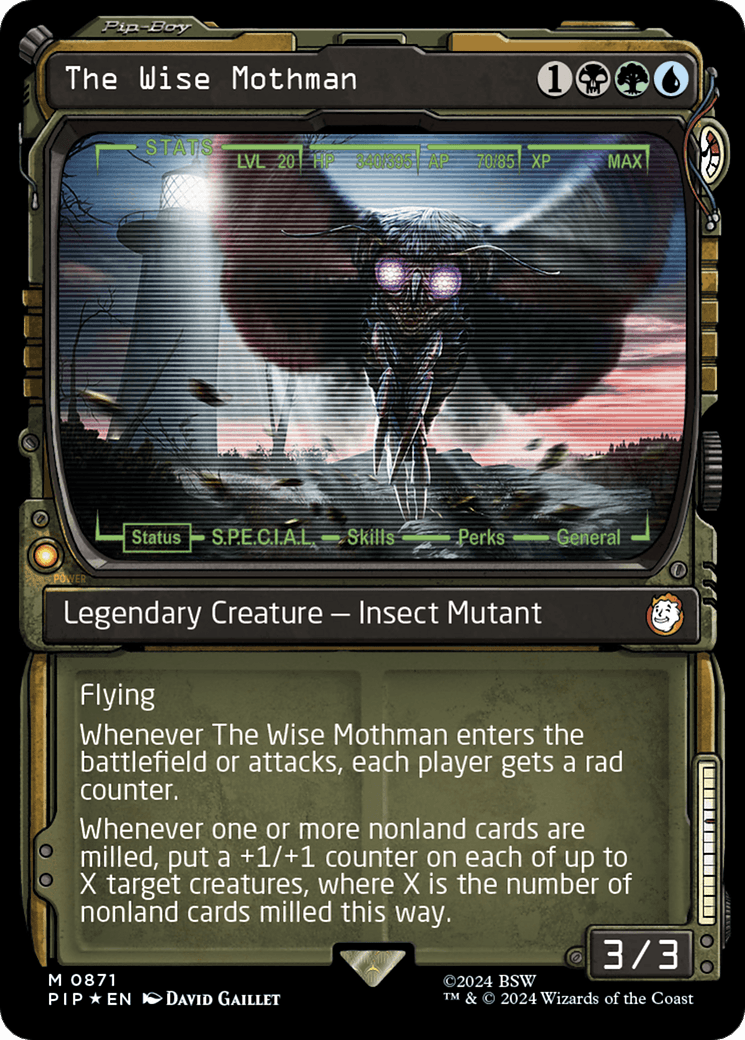 The Wise Mothman (Showcase) (Surge Foil)