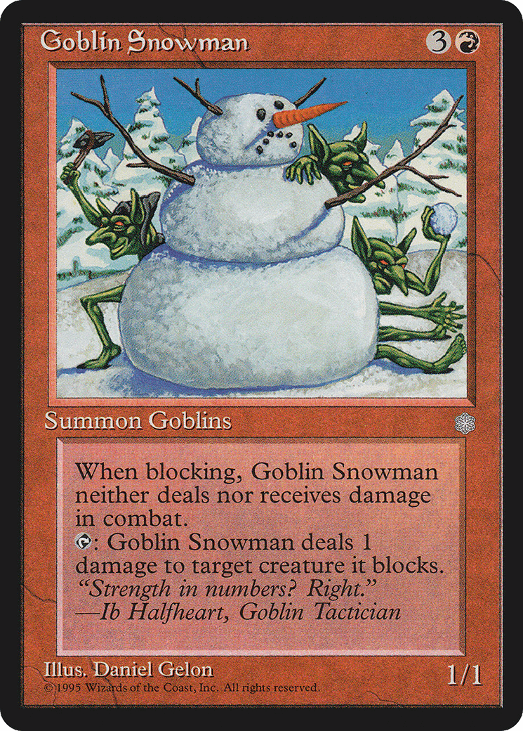 Goblin Snowman