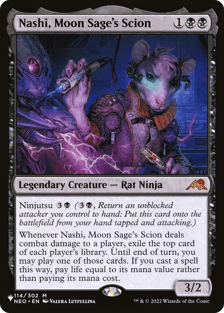 Nashi, Moon Sage's Scion