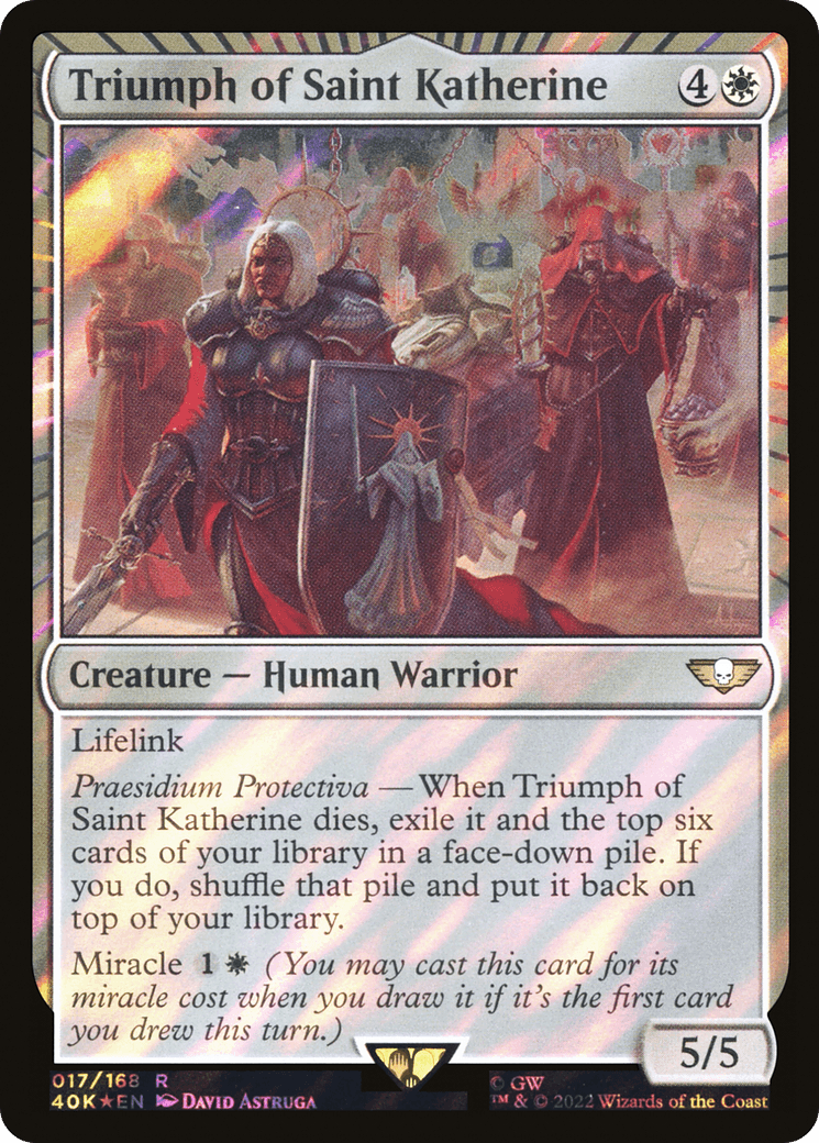 Triumph of Saint Katherine (Surge Foil)