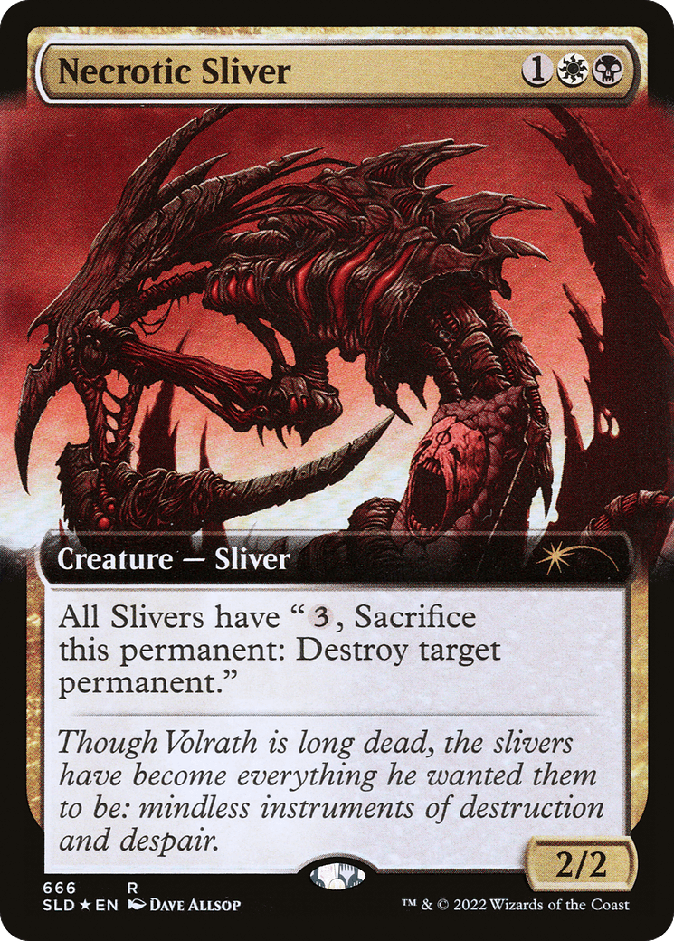 Necrotic Sliver (Extended Art)