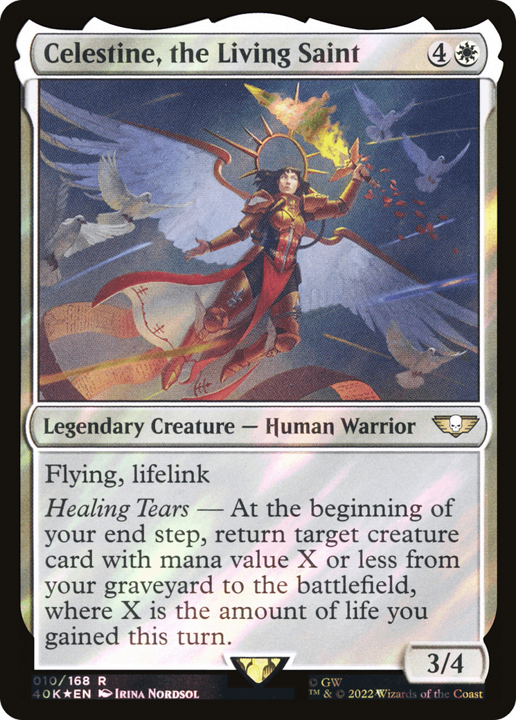 Celestine, the Living Saint (Surge Foil)