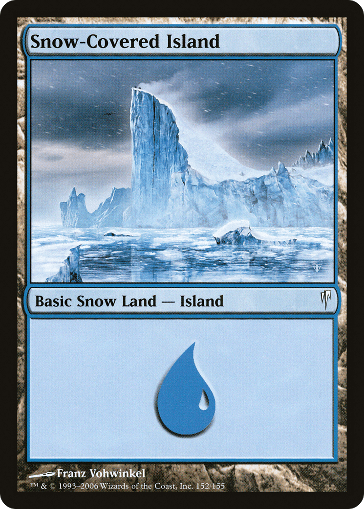 Snow Covered Island