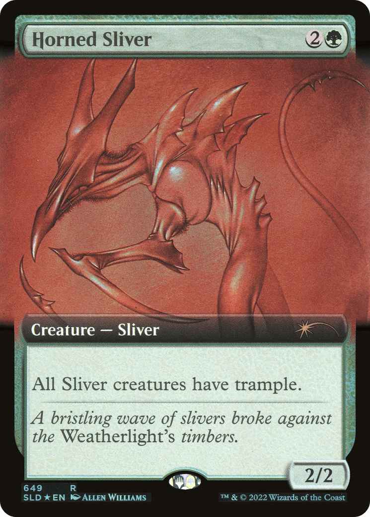 Horned Sliver (Extended Art)