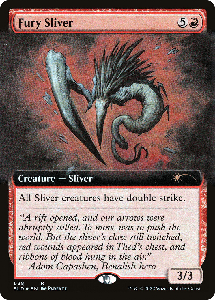 Fury Sliver (Extended Art)