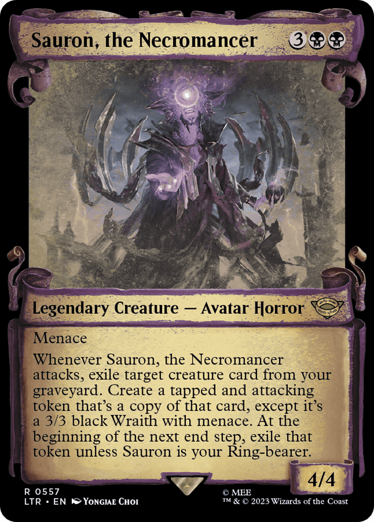 Sauron, the Necromancer (Showcase Scrolls)