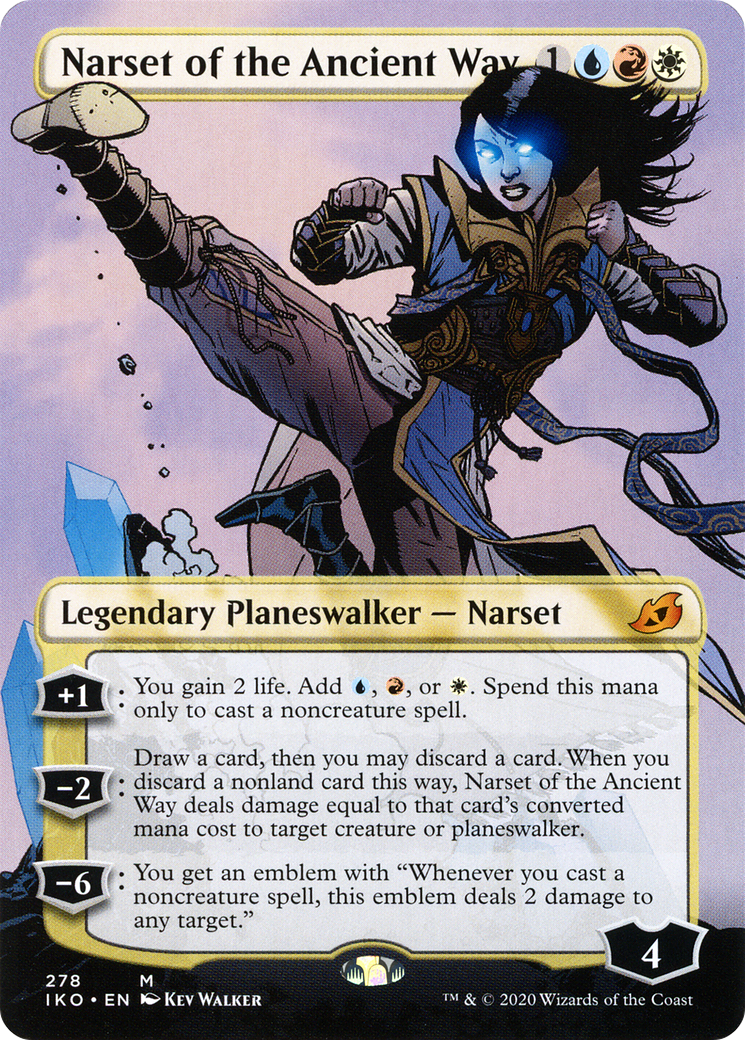 Narset of the Ancient Way (Borderless)