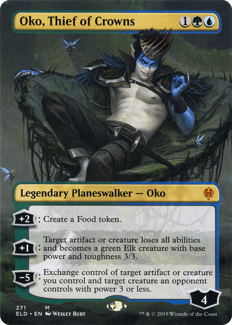 Oko, Thief of Crowns (Borderless)