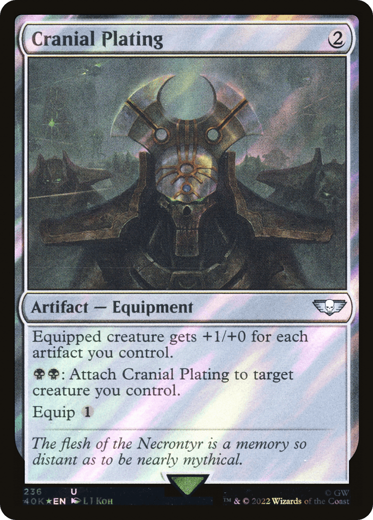 Cranial Plating (Surge Foil)