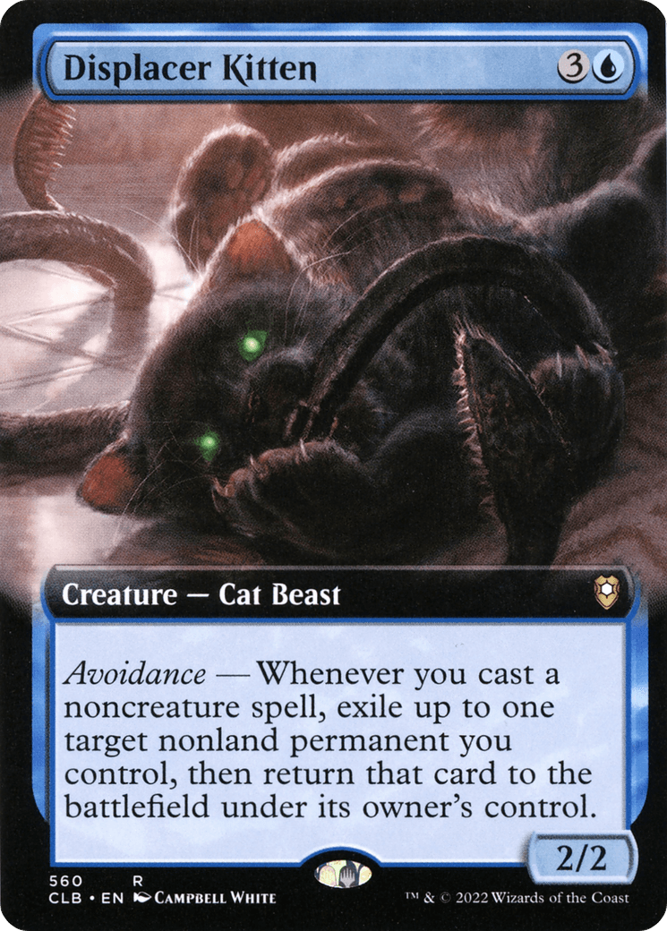 Displacer Kitten (Extended Art)