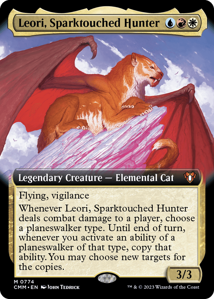 Leori, Sparktouched Hunter (Extended Art)