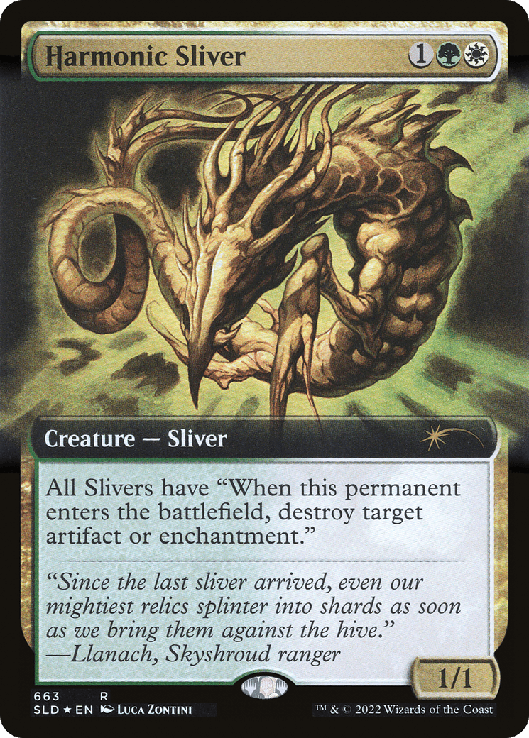 Harmonic Sliver (Extended Art)