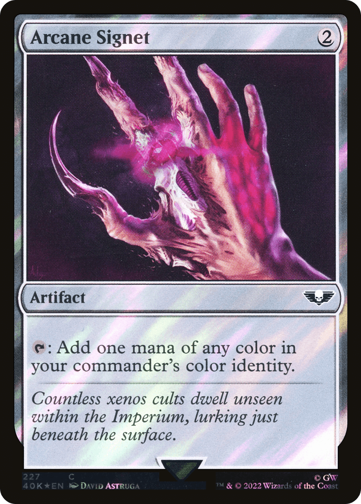 Arcane Signet (227) (Surge Foil)