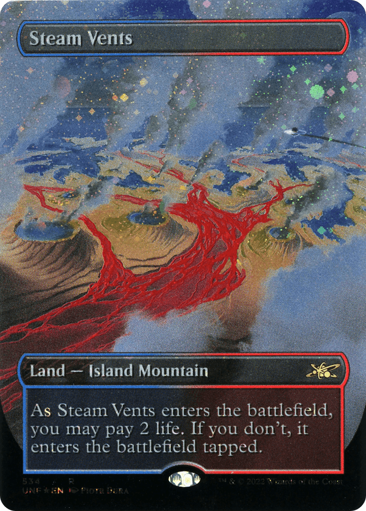 Steam Vents (Borderless) (Galaxy Foil)