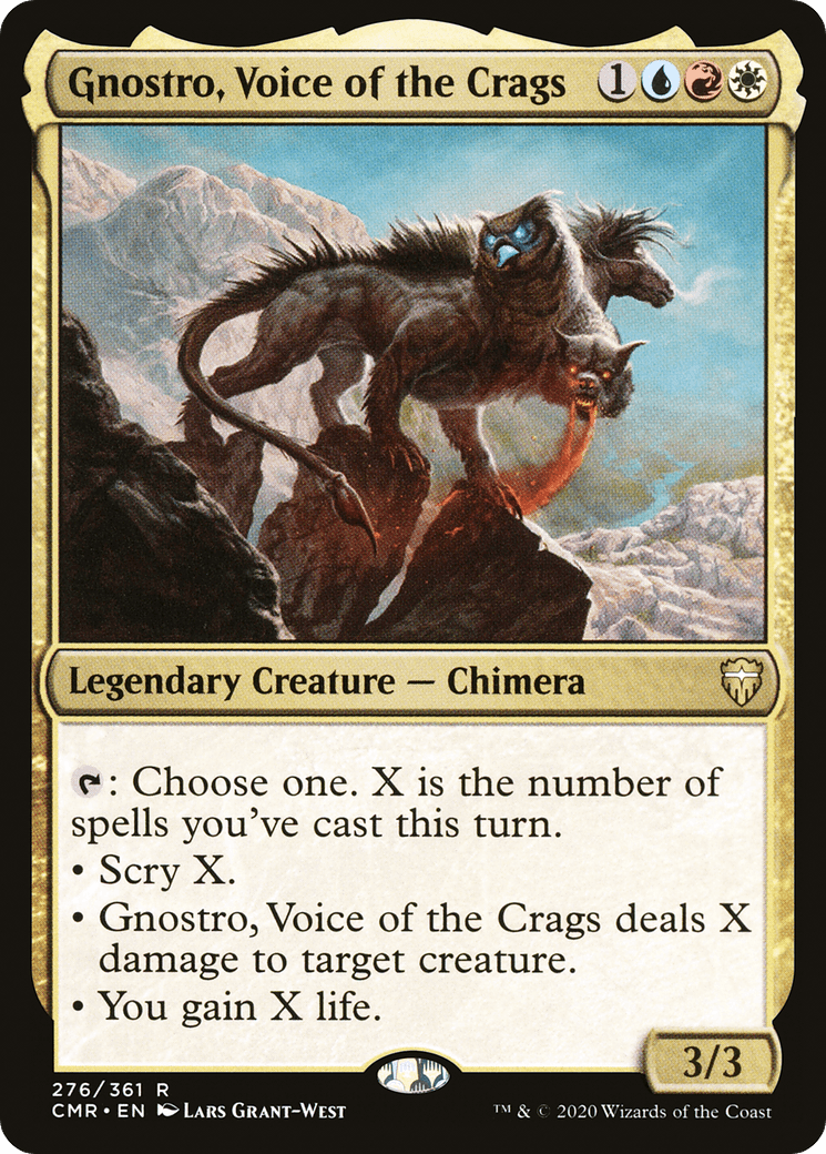 Gnostro, Voice of the Crags