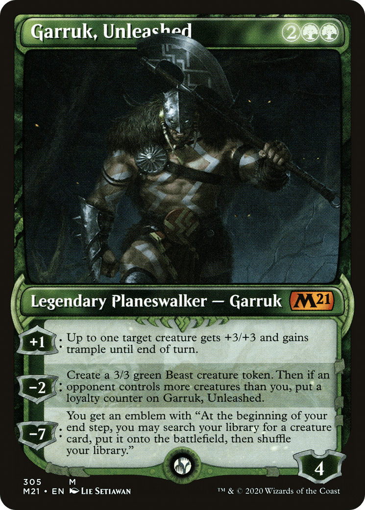 Garruk, Unleashed (Showcase)