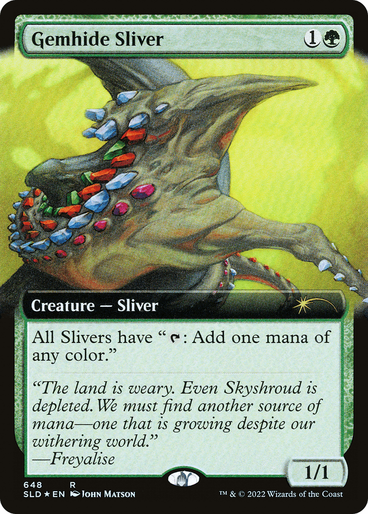 Gemhide Sliver (Extended Art)