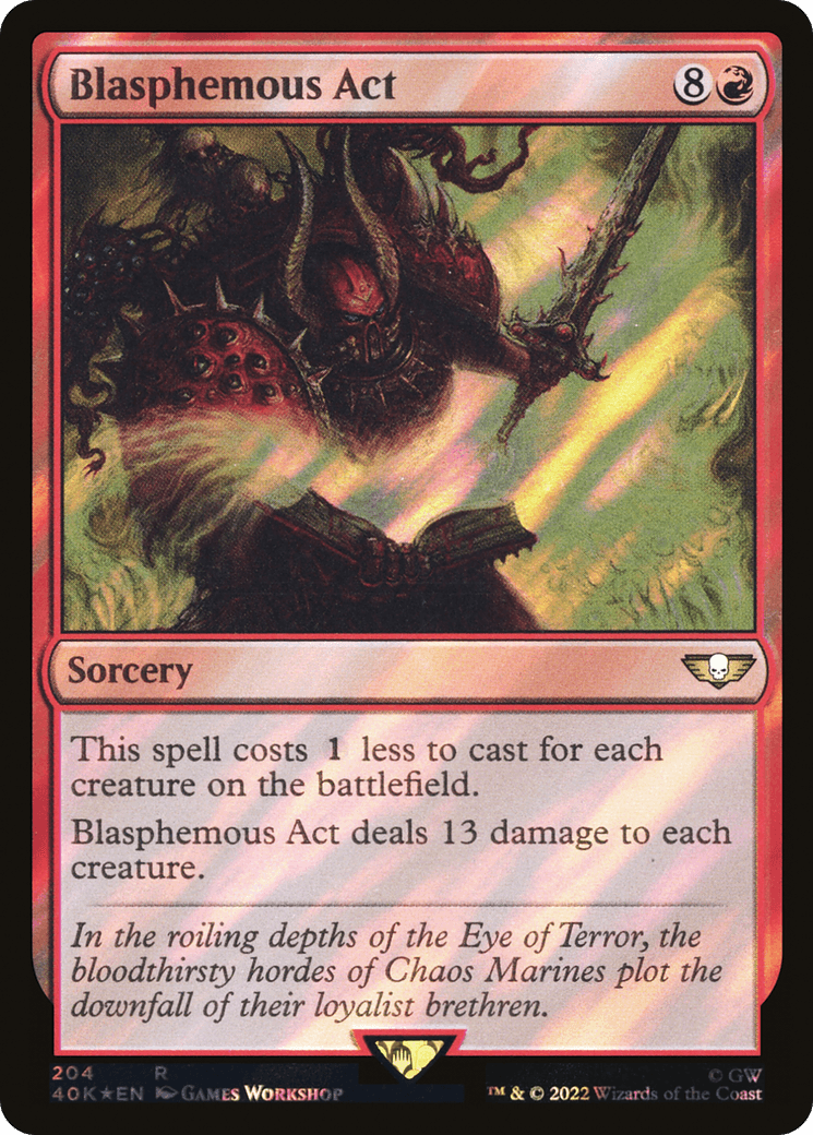 Blasphemous Act (Surge Foil)