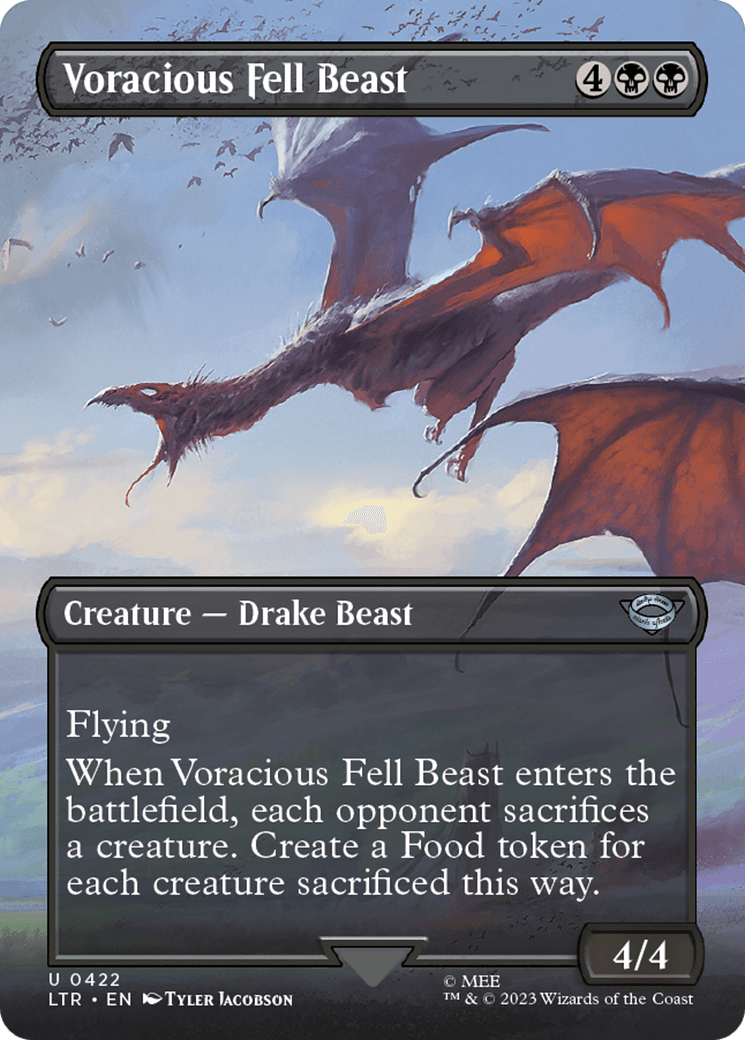 Voracious Fell Beast (Borderless)