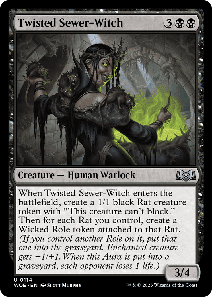 Twisted Sewer Witch