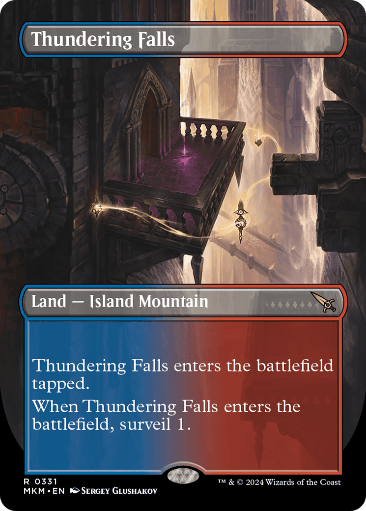 Thundering Falls (Borderless)