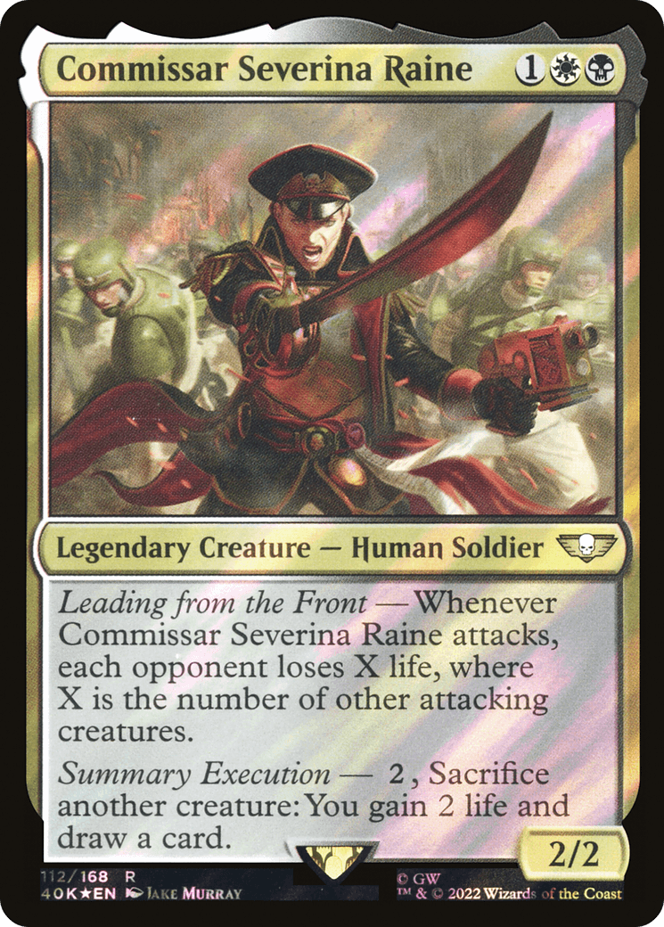 Commissar Severina Raine (Surge Foil)