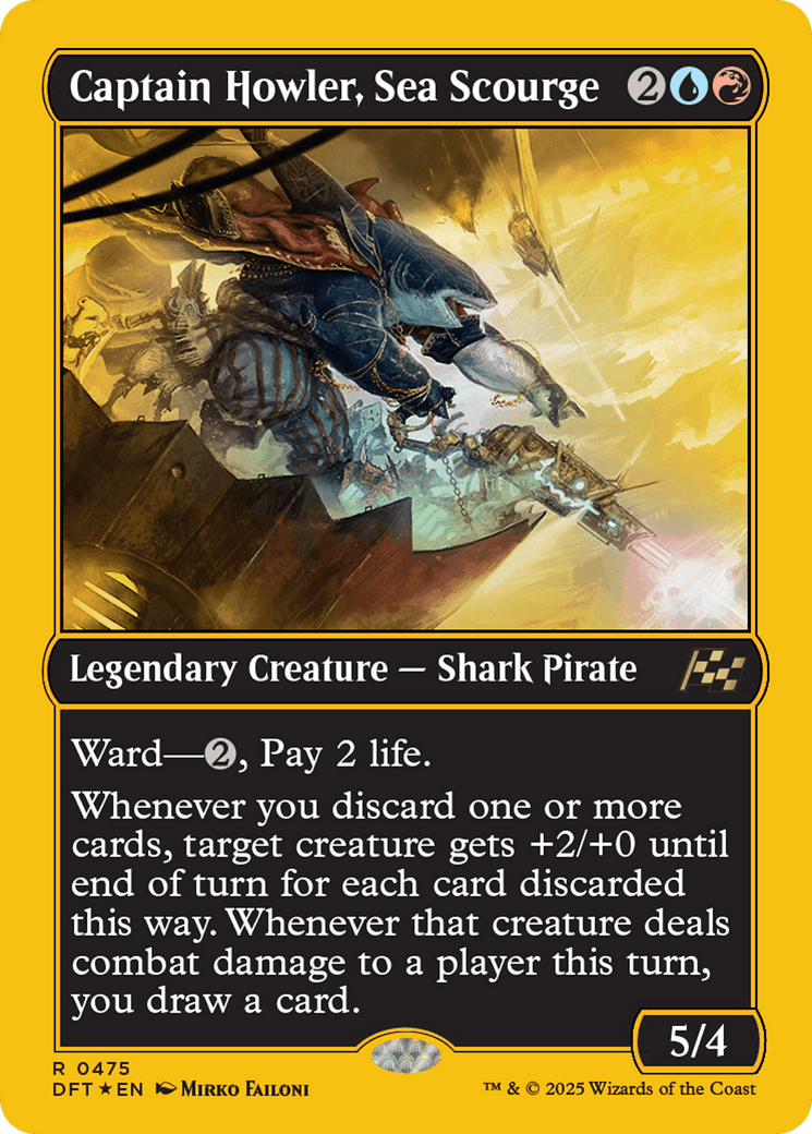 Captain Howler Sea Scourge