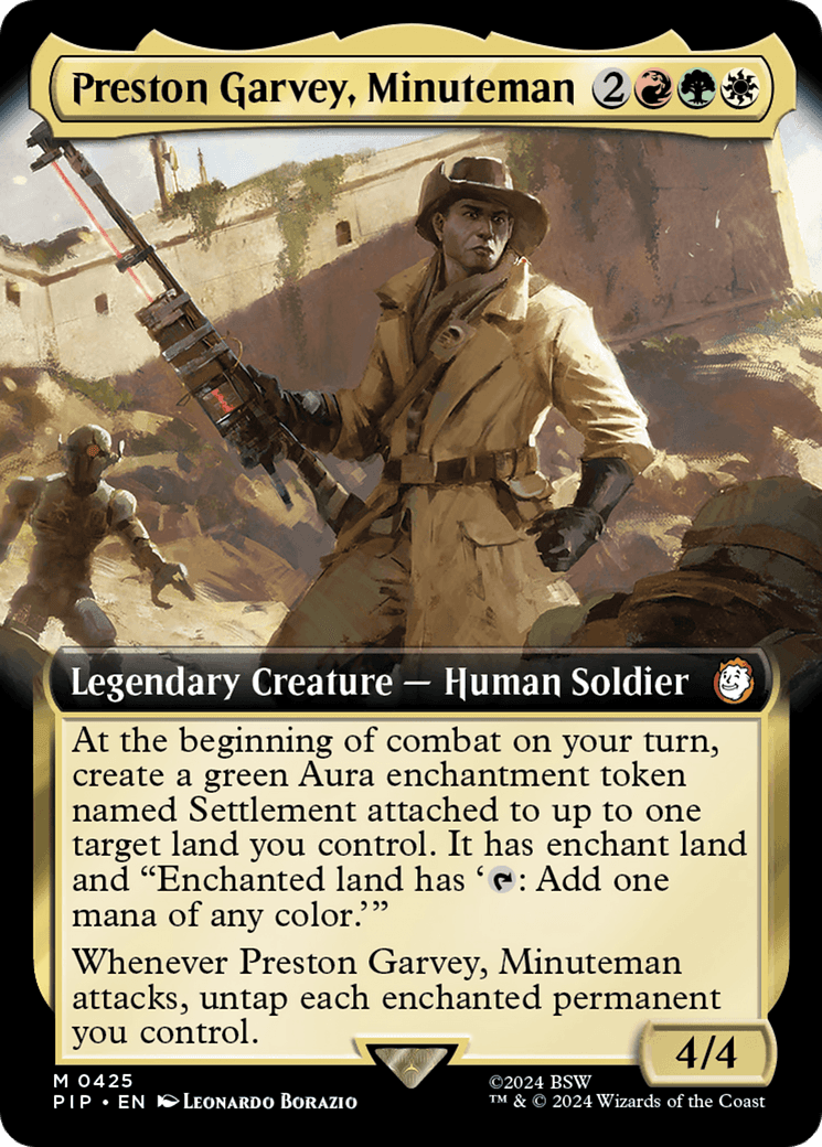 Preston Garvey, Minuteman (Extended Art)