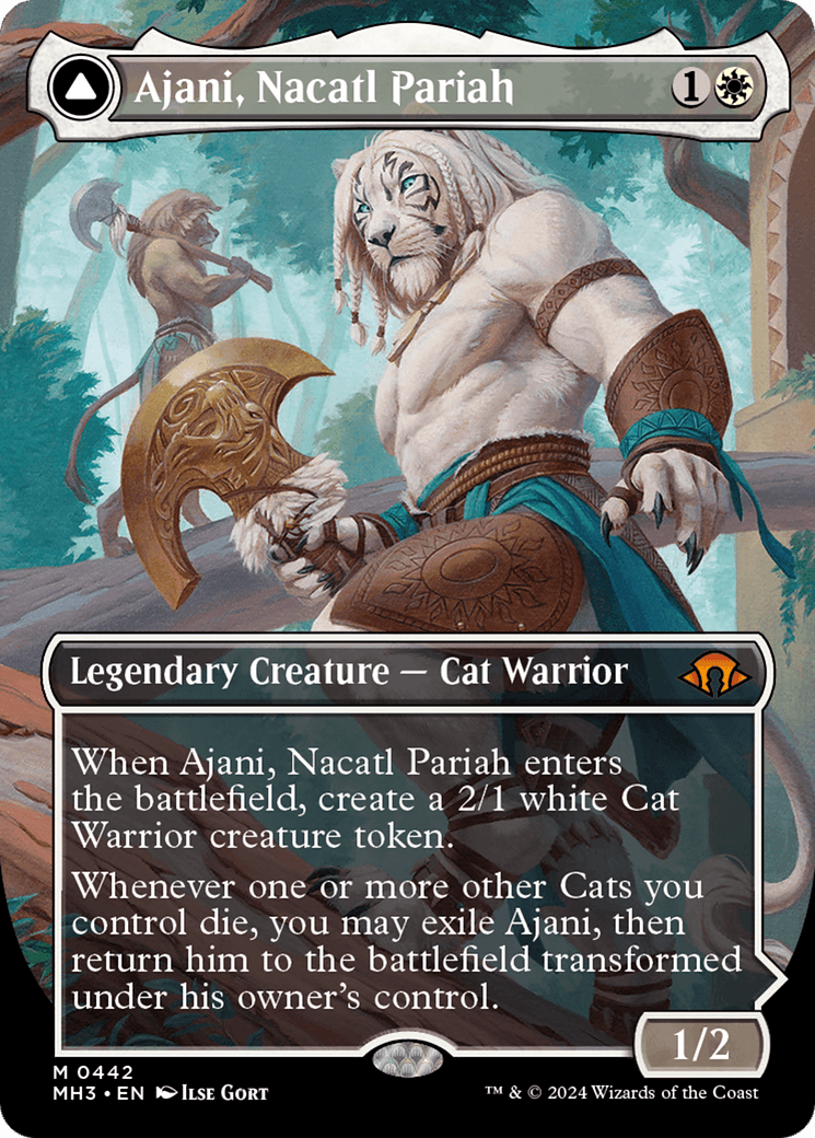 Ajani, Nacatl Pariah (Borderless)