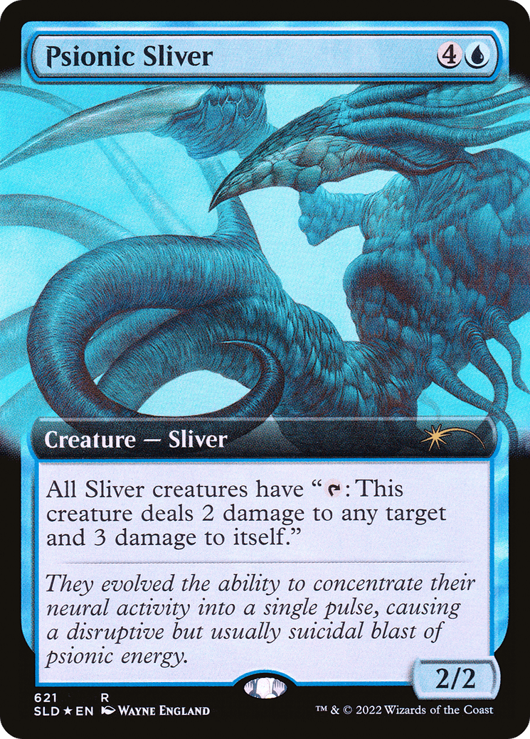 Psionic Sliver (Extended Art)