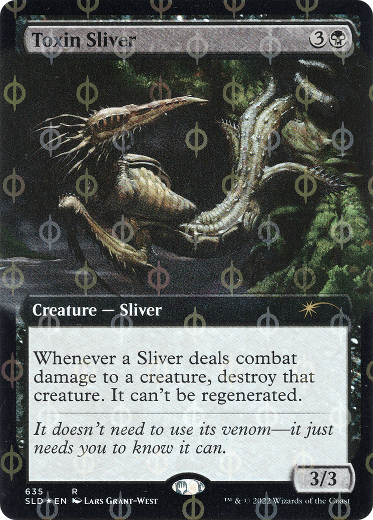 Toxin Sliver (Extended Art) (Step-and-Compleat Foil)