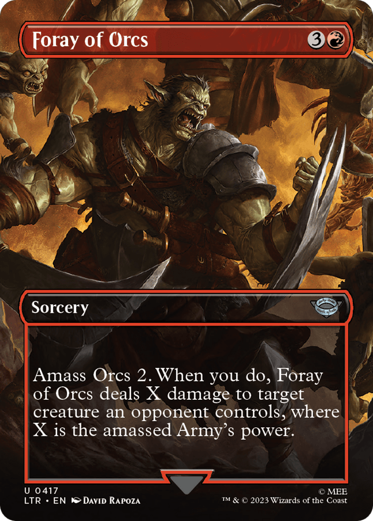 Foray of Orcs (Borderless)