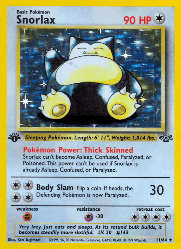 Snorlax (1st Edition)