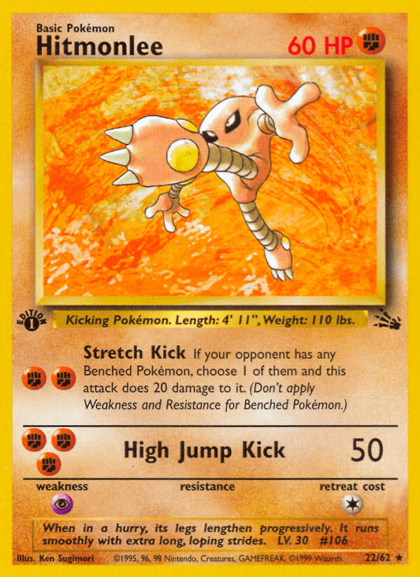 Hitmonlee (1st Edition)